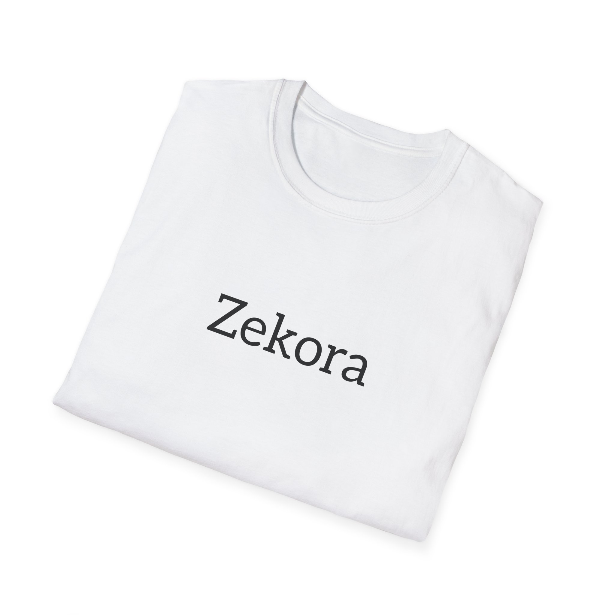 Zekora Name T-Shirt — Minimal Personalized Shirt with Serif Text - Image 4